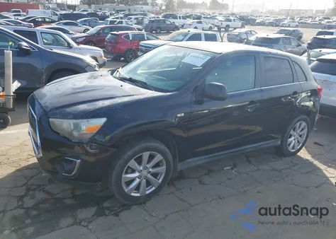 2014 Mitsubishi Outlander Sport Se z USA, uszkodzony, nr VIN 4A4AP4AU4EE032851